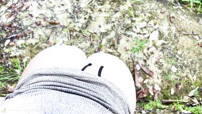 my best friend fucks me outdoors and fills my ass with cum