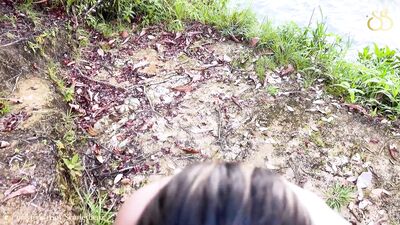 my best friend fucks me outdoors and fills my ass with cum