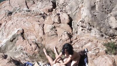 This hot Milf don t give a fuck about other people he want that in on the beach