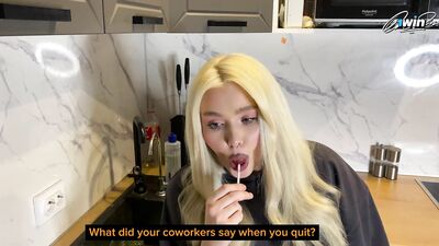 Went to visit a neighbor and heard a declaration of love ASMR
