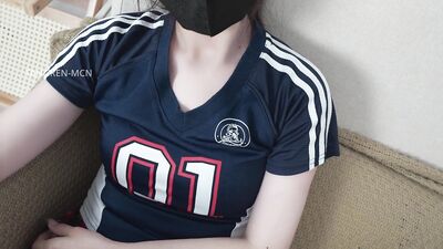 Neighborhood girl who loves to watch soccer