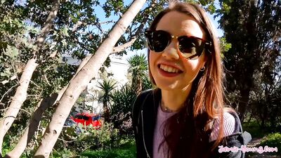 Cute Girlfriend Gets Fucked on Vacation in Athens Porn Vlog with Jamie Young