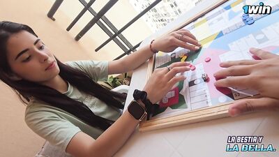my best friend visits me and she wants me to fuck her on the balcony AMATEUR