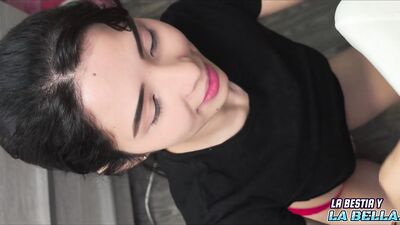 I fuck my stepmom in the bathroom before going to work AMATEUR HOMEMADE