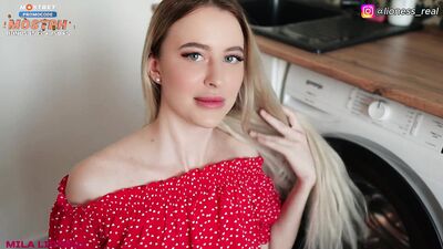 A Stupid Young Stepmom Shared Her Pussy With Her Stepson While Her Father Was Not At Home