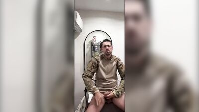 American soldier talking dirty