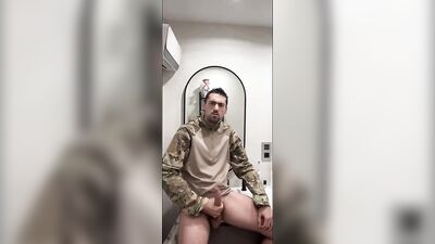 American soldier talking dirty