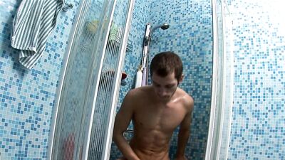 KeumGay - Tommy under shower - free gay porn
