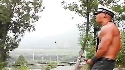Men In Uniform Gay Porn Video (140)