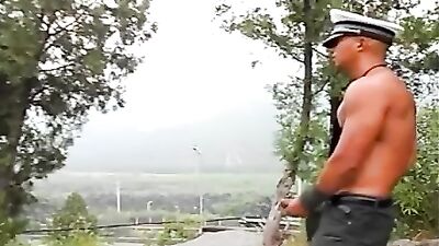 Men In Uniform Gay Porn Video (140)