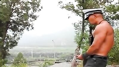 Men In Uniform Gay Porn Video (140)