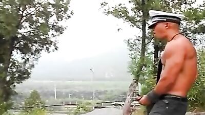 Men In Uniform Gay Porn Video (140)