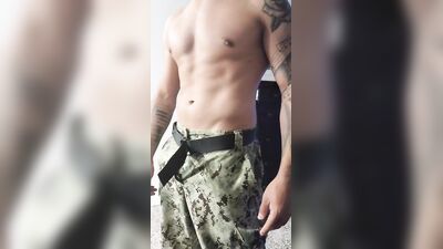 Men In Uniform Gay Porn Video (156)