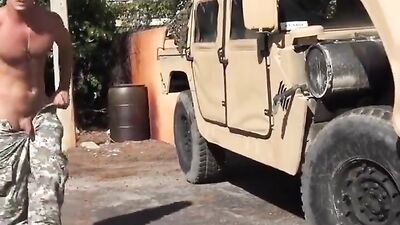 Men In Uniform Gay Porn Video (110)