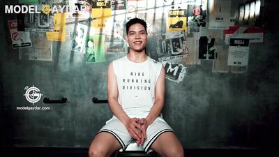Gaydar GIF-014 Straight Basketball Player Thick Cock Sucked Dry - free gay porn