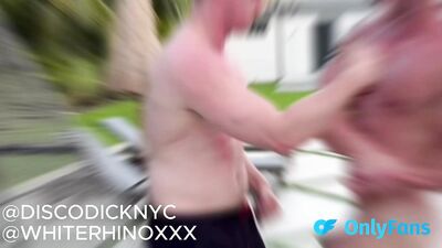DiscoDickNYC & White Rhino:  Sweat, and Hard Action!