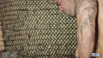 JizzOrgy - Prisoner War (POW) Part 4 - Alex Brando, Allen King, Damien Crosse, Gabriel Vanderloo, Paddy O'Brian 1080p - free gay porn