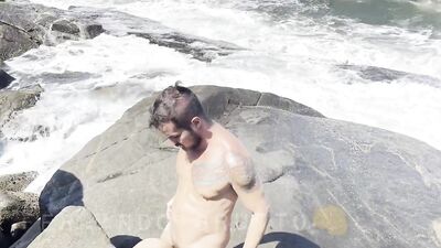 RFC - Fisting At The Beach Fernando Brutto Takes It All At Abric Beach - free gay porn