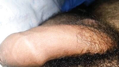 Process Erection Of My Cock In The Bed (22 Year Old)