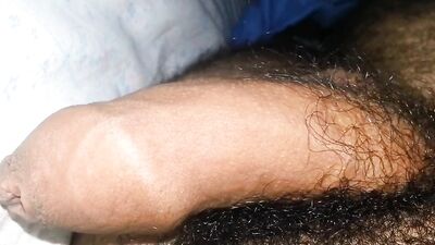 Process Erection Of My Cock In The Bed (22 Year Old)