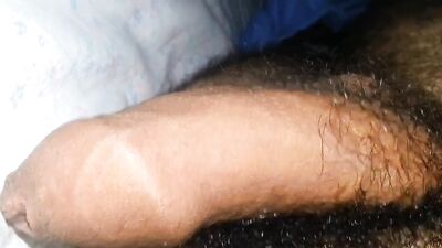 Process Erection Of My Cock In The Bed (22 Year Old)