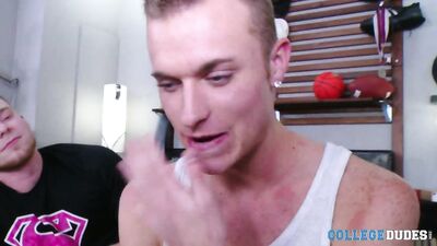 CollegeDudes - Owen And Jacob Fuck Taylor 720p