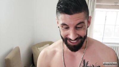 Getting fucked by the diesel cock @RayDieselXXX and taking it like a man - free gay porn