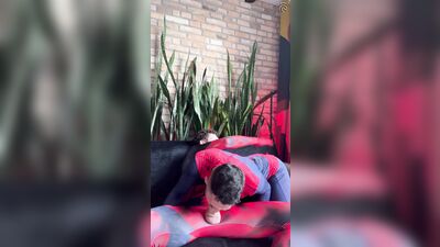 Deadpool Dominates Spider-Man- Tim Kruger Takes Control of Igor Lucios - free gay porn