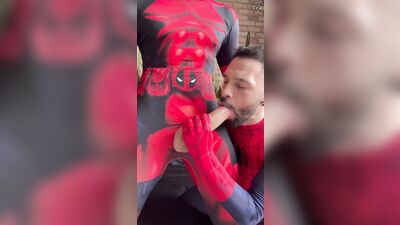 Deadpool Dominates Spider-Man- Tim Kruger Takes Control of Igor Lucios - free gay porn