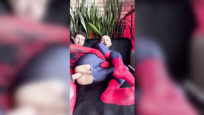 Deadpool Dominates Spider-Man- Tim Kruger Takes Control of Igor Lucios - free gay porn