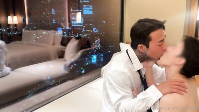 Asian Gay Couple Fun (Louis X Blackpaw) - free gay porn