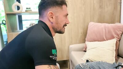 Big Cock Threesome - Alex Vigo & Eliseo - free gay porn