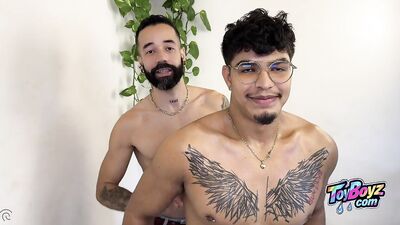 A very explosive couple - free gay porn