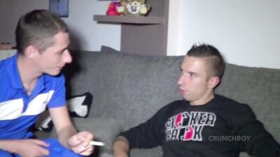 Fabien fuckedd bareback by 2 badboys from berlin - free gay porn