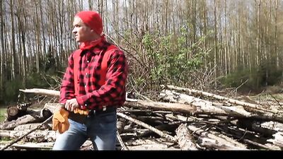OF - Brent Ray Fraser - Lumberjack jerk off - free gay porn