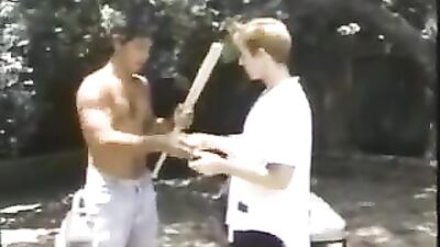 i can teach you baseball or you can suck my dick - free gay porn