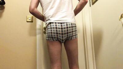 urgent shit accident when i got home - free gay porn