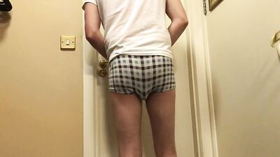 urgent shit accident when i got home - free gay porn