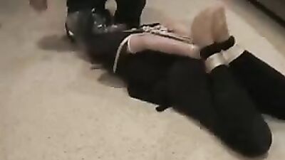hogtied bagged panic - free gay porn