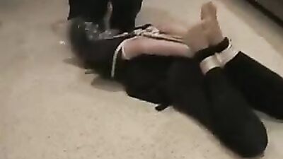 hogtied bagged panic - free gay porn