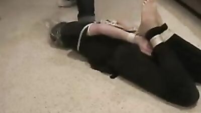 hogtied bagged panic - free gay porn