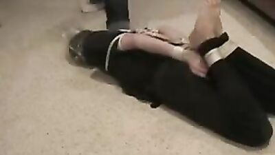 hogtied bagged panic - free gay porn