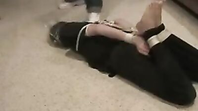 hogtied bagged panic - free gay porn