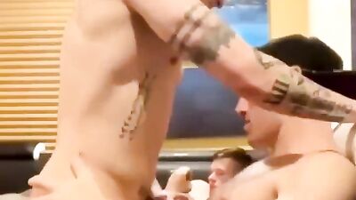 fucking on the side of the straight friend - free gay porn