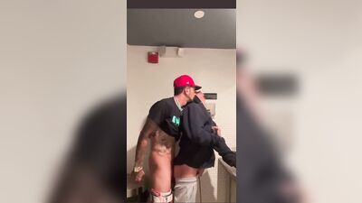 sex break from party they almost got busted - free gay porn