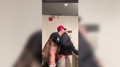 sex break from party they almost got busted - free gay porn