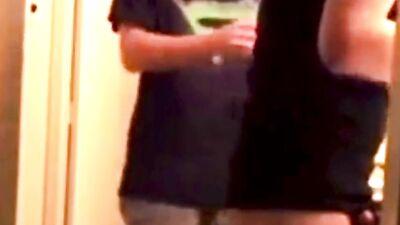 trying to hide his big hard dick from younger brother - free gay porn