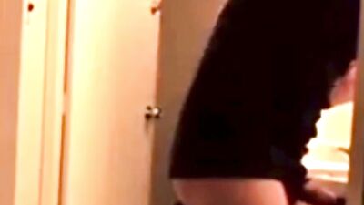 trying to hide his big hard dick from younger brother - free gay porn