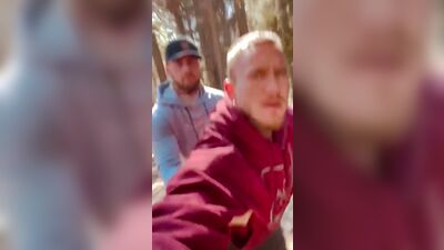 cruising in the forest hot fucking - free gay porn