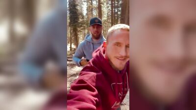 cruising in the forest hot fucking - free gay porn
